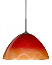  J-4201SL-BR - Besa Tessa Pendant For Multiport Canopy Solare Bronze 1x9W LED