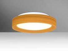  PELLA13OKC-LED - Besa Pella 13 Ceiling, Oak, 1x16W LED