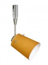  RSP-511880-12-SN - Besa Spotlight With 12" Stem Tammi 3 Satin Nickel Amber Matte 1x50W Halogen Mr16