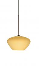  RXP-5410VM-BR - Besa Pendant Peri Bronze Vanilla Matte 1x50W Halogen