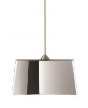  RXP-6773MR-SN - Besa Groove Pendant Mirror-Frost Satin Nickel 1x50W Halogen