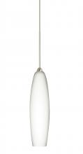  X-439507-SN - Besa Pendant For Multiport Canopy Zumi Satin Nickel Opal Matte 1x35W Halogen