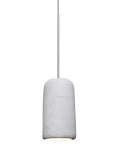  X-GLIDENA-LED-SN - Besa Glide Cord Pendant For Multiport Canopy, Natural, Satin Nickel Finish, 1x2W LED