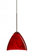  XP-1779MA-BR - Besa Pendant Mia Bronze Magma 1x50W Halogen