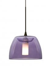  XP-SPURPL-BR - Besa Spur Cord Pendant, Plum, Bronze Finish, 1x35W Halogen