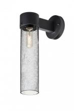  JUNI16CL-WALL-BK - Besa, Juni 16 Outdoor Sconce, Clear Bubble, Black Finish, 1x60W Medium Base