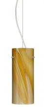  1KX-4123HN-SN - Besa Stilo 10 Cable Pendant Honey Satin Nickel 1x100W A19