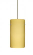  1TT-4120VM-LED-SN - Besa Tondo 12 LED Pendant Vanilla Matte Satin Nickel 1x10W GU24 LED