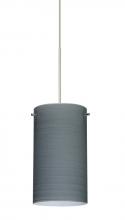  1XP-4404TN-SN - Besa Pendant Stilo 7 Satin Nickel Titan 1x50W GY6.35