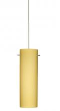  1XT-4930VM-LED-SN - BESA PENDANT COPA SATIN NICKEL VANILLA MATTE 1X6W LED