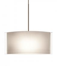  XP-673006-BR - Besa Jodi Pendant xp Opal Glossy Bronze 1x50W Halogen