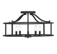  6-1679-5-89 - Stockton 5-Light Ceiling Light in Matte Black