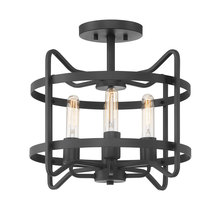  6-4900-4-89 - Kent 4-Light Ceiling Light in  Matte Black