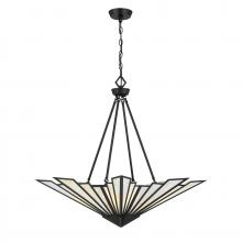  7-1038-4-89 - Rivage 4-Light Pendant in Matte Black