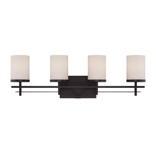  8-338-4-13 - Colton 4-Light Bathroom Vanity Light in English Bronze