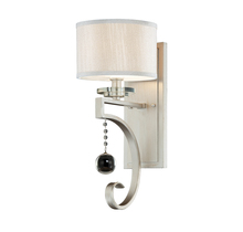  9-256-1-307 - Rosendal 1-Light Wall Sconce in Silver Sparkle