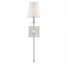  9-303-1-SN - Monroe 1-Light Wall Sconce in Satin Nickel