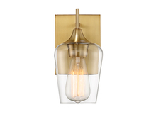  9-4030-1-322 - Octave 1-Light Wall Sconce in Warm Brass
