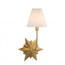  9-4408-1-322 - Crestwood 1-Light Wall Sconce in Warm Brass