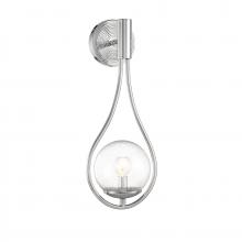  9-7193-1-11 - Encino 1-Light Wall Sconce in Polished Chrome