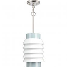  P500194-009 - POINT DUMEÂ® byJeffrey Alan Marks for Progress Lighting Onshore Collection Brushed Nickel Pendant