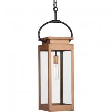  P550018-169 - Union Square One-Light Antique Copper Urban Industrial Hanging Lantern