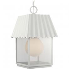  P550117-192 - POINT DUMEÂ® by Jeffrey Alan Marks for Progress Lighting Hook Pond Shelter White Outdoor Hanging Lan