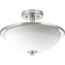  P3424-09 - Replay Collection Two-light 14-3/4" Semi-Flush