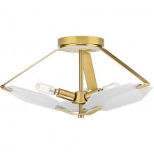  P350158-109 - Rae Collection Three-Light Semi-Flush Convertible