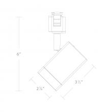  L-7013-CS-WT - Ocularc 7013 - 5CCT Track Luminaire