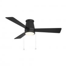  F-108L-MB - Hug Flush Matte Black With Luminaire