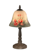  10056/604 - Rose Bell Hand Painted Accent Table Lamp