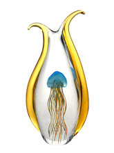  AS17013 - Jellyfish Handcrafted Art Glass Figurine