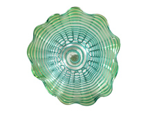  AW13228-D12 - Waterfront Hand Blown Art Glass Art Decor - 12 Inch