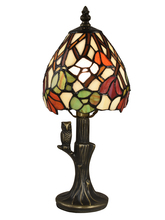  TA18346 - Owl Garden Tiffany Accent Lamp