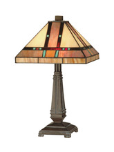  TT10090 - Hyde Park Tiffany Mission Tiffany Table Lamp