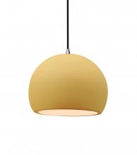  CER-6530-MYLW-NCKL-BKCD-LED1-700 - Small Globe LED Pendant