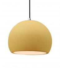  CER-6535-MYLW-NCKL-BKCD-LED1-700 - Large Globe LED Pendant