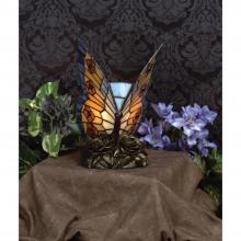  TF6599R - Orange Butterfly Table Lamp