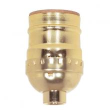  80/1100 - Short Keyless Socket; 1/8 IPS; Aluminum; Nickel Finish; 660W; 250V; With Set Screw