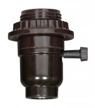  80/1265 - 3-Way Turn Knob; Phenolic; Full Uno Thread And Ring; 1/8 IP Cap With Metal Bushing; Less Set Screw;