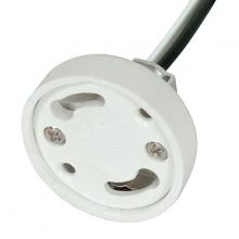  80/2594 - CFL Self Ballast For GU24; 60" 18 AWM 105C Leads; U-Channel; 1/8 IP Hickey; 1-1/4" Height