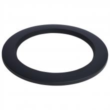 Satco Products Inc. 80/2906 - Regressed Wafer Downlight Retrofit Trim; 6 Inch; Matte Black Finish