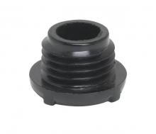  90/326 - Plastic Bushing; 1/4 IP Male; Black Finish