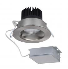  S11632 - 12 watt LED Direct Wire Downlight; 3.5 inch; 3000K; 120 volt; Dimmable; Round; Remote Driver;