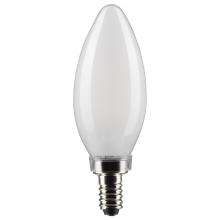  S21272 - 4 Watt B11 LED; Frost; Candelabra base; 90 CRI; 5000K; 120 Volt