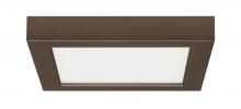  S29334 - Blink - 13.5W- 7" Surface Mount LED - 2700K- Square Shape - Bronze Finish - 120V