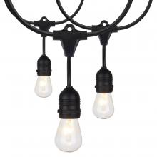  S8035 - 24Ft; Incandescent String Light; Includes 12-S14 bulbs; 120 Volts