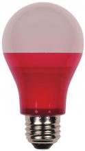  0315300 - 5W Omni A19 LED Party Bulb Red E26 (Medium) Base, 120 Volt, Box