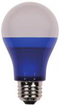  0315400 - 6W Omni A19 LED Party Bulb Blue E26 (Medium) Base, 120 Volt, Box
